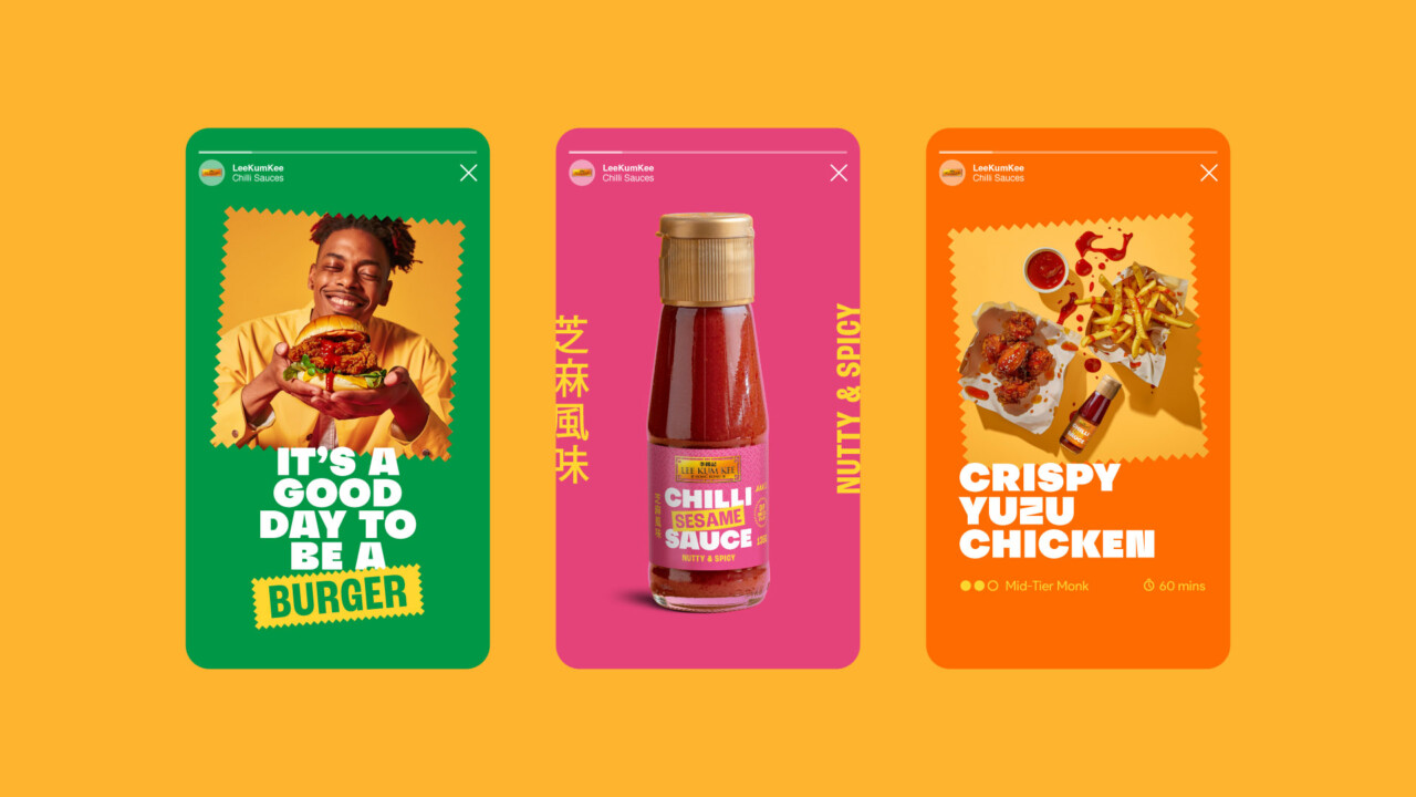 Lee Kum Kee hot sauce packaging design by Deuce Studio